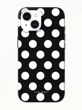 KATE SPADE iPhone 12 Mini Case Polka Dot w/ Ring Holder Pop Grip